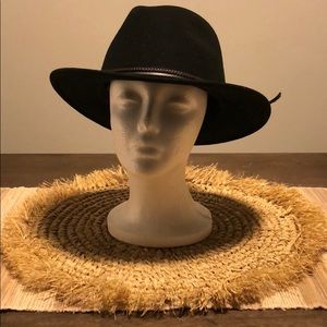 Unisex Pendleton Black Virgin Wool Indiana Hat